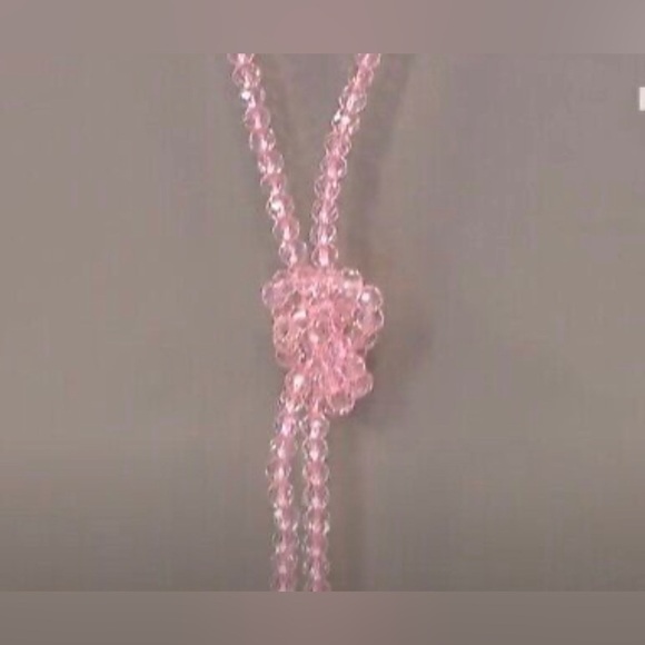 “Lux Be a Lady" Crystal Lariat Necklace and Pierced Earring Set by Heidi Daus - Picture 13 of 13